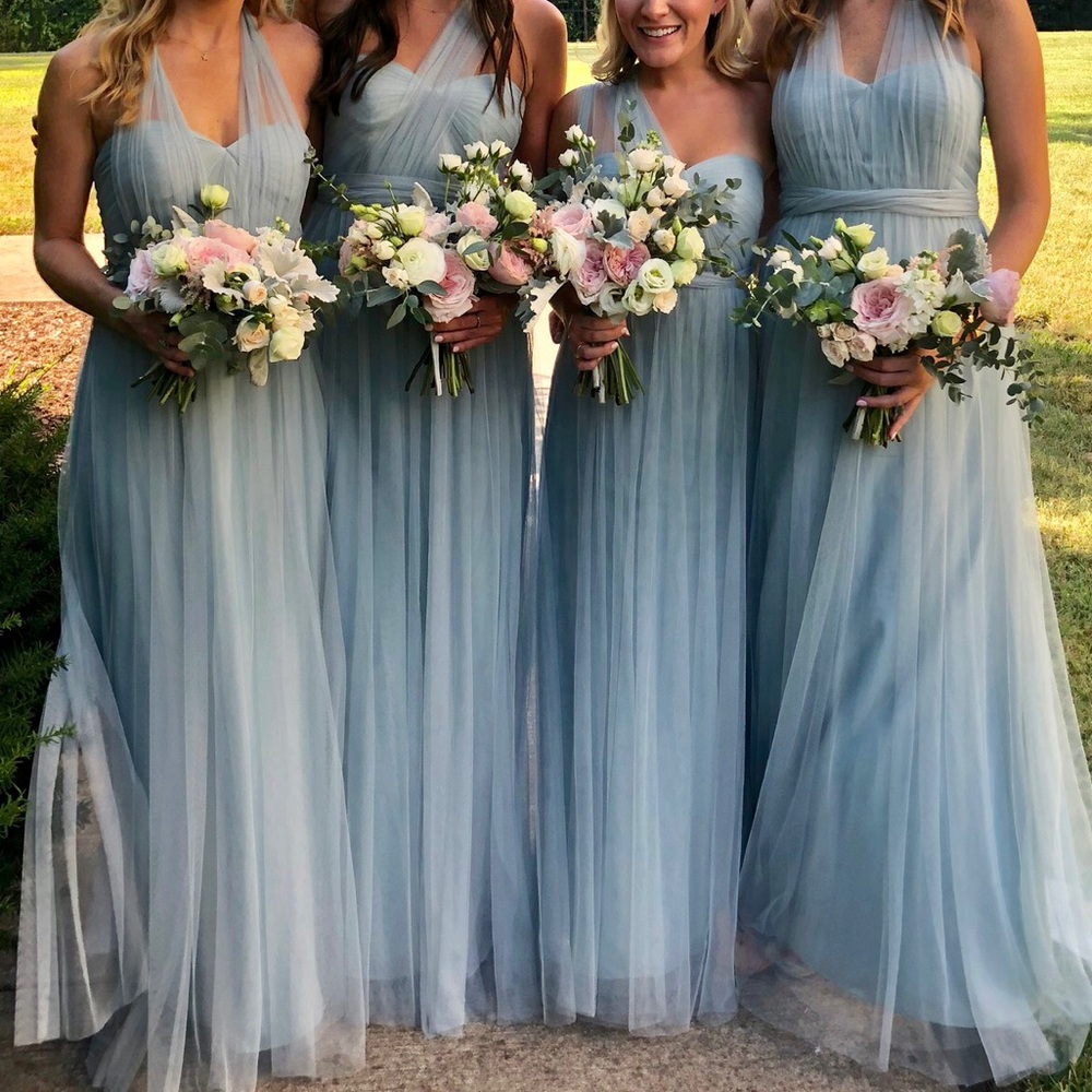 Bella bridesmaid chiffon dress